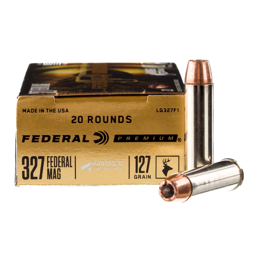 Federal Bullets Federal HammerDown .327 Magnum 20 Rounds Bonded JHP 127 Grains