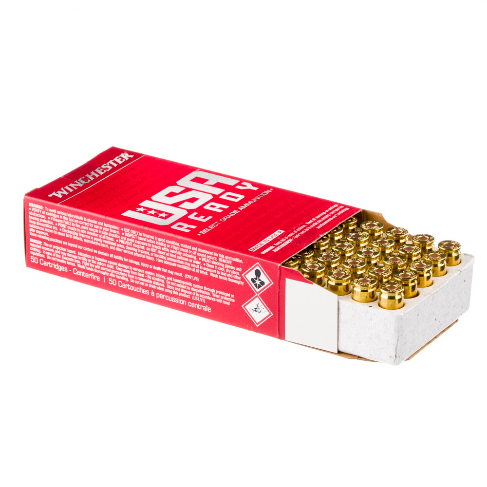 Ready Rounds Winchester USA Ready 9mm Ammunition 500 Rounds FMJFN 115 Grains 1190 ...