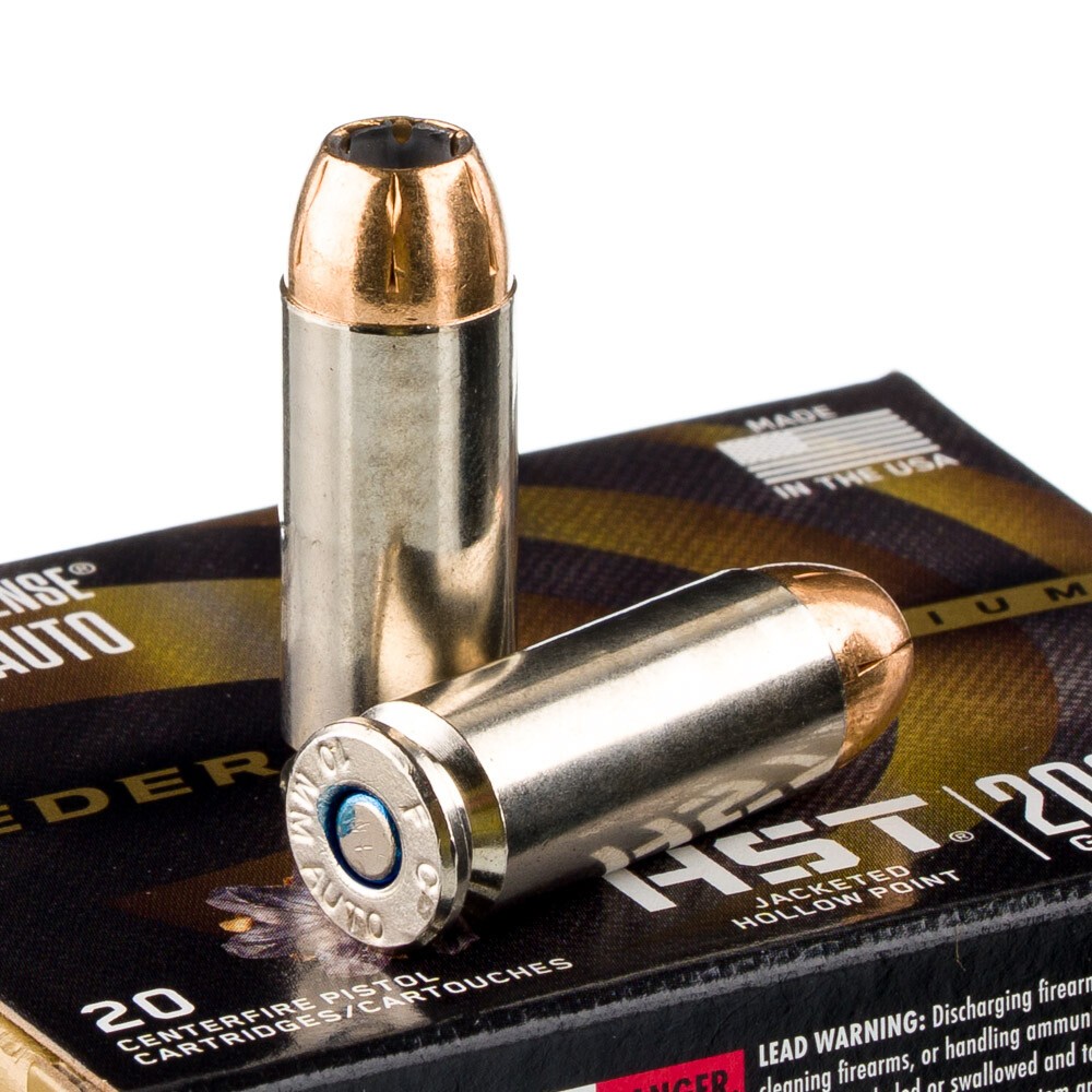 Federal Premium HST 10mm Auto Ammo 200 Grain HST JHP [FC-604544646702]