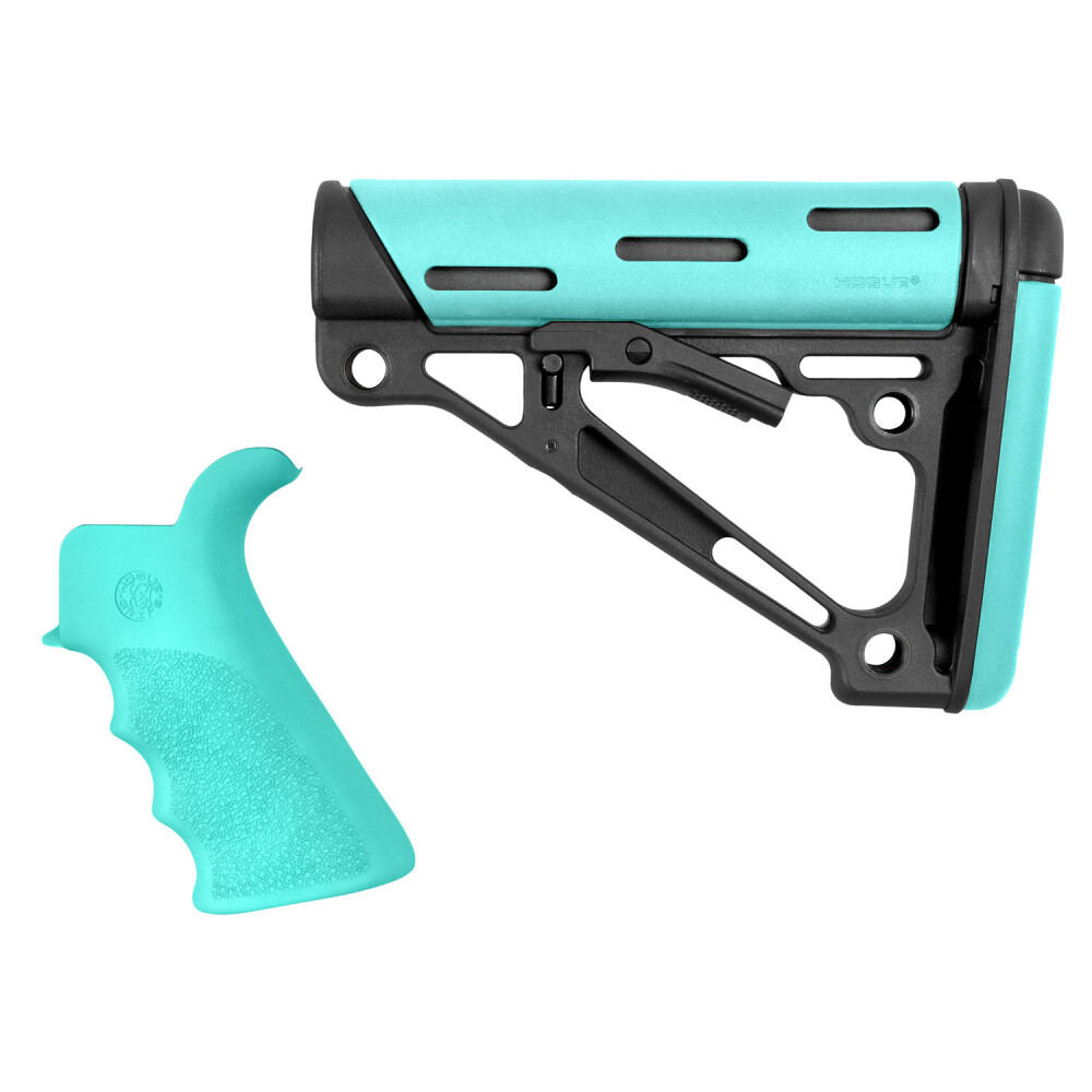 Hogue AR-15 Overmolded Collapsible Buttstock w/ Mil-Spec