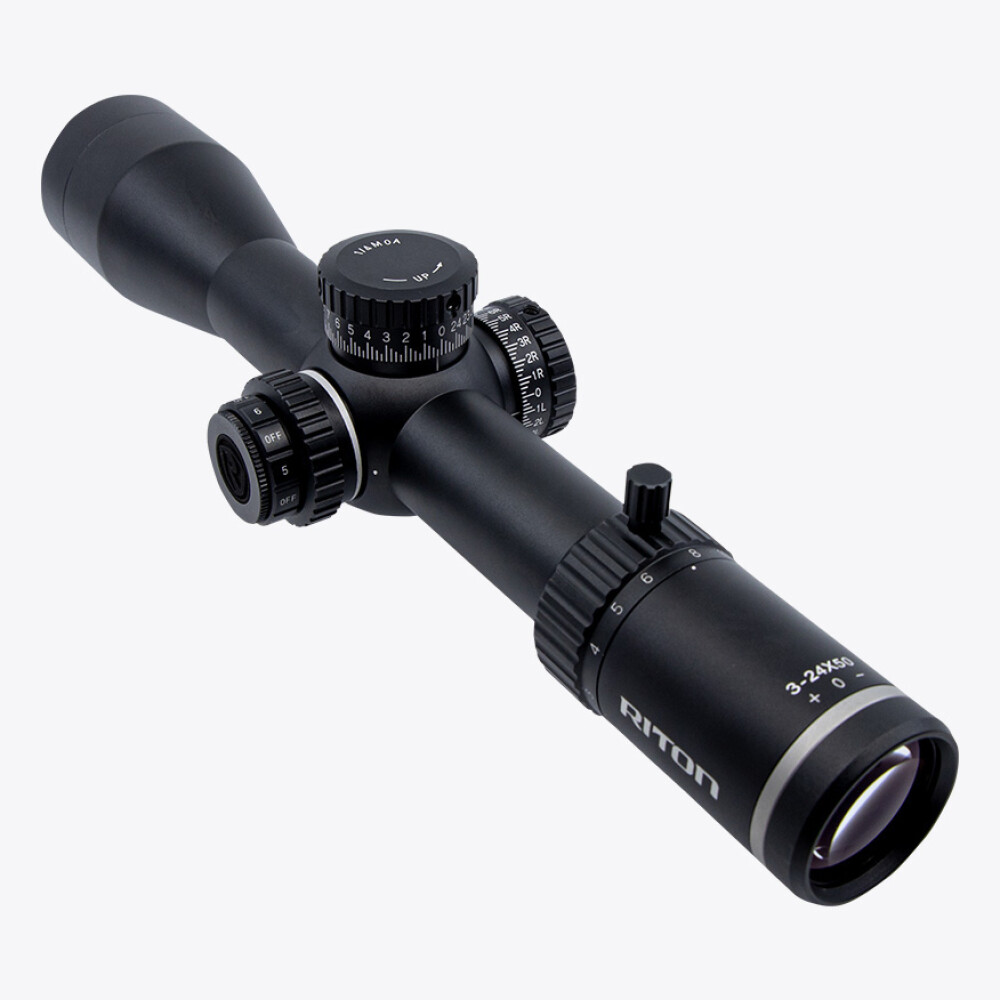 Riton X7 Conquer 3-24x50mm SFP Riflescope Illuminated G7