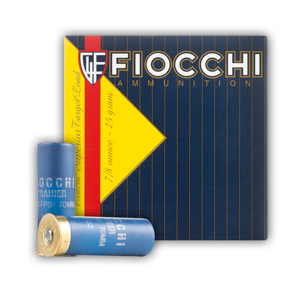 Fiocchi Extra Low Recoil 12 Gauge Shotshell 23/4" 7.5 Lead Shot 7/8