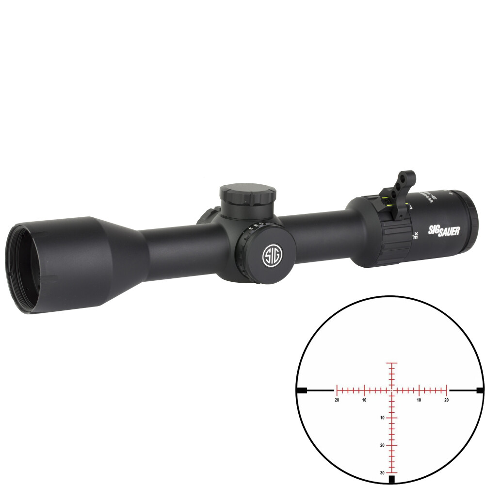全国どこでも送料無料！ 3-18x44mm WHISKEY6 Sauer Sig Rifle Hunter Milling MOA Scope バッグ