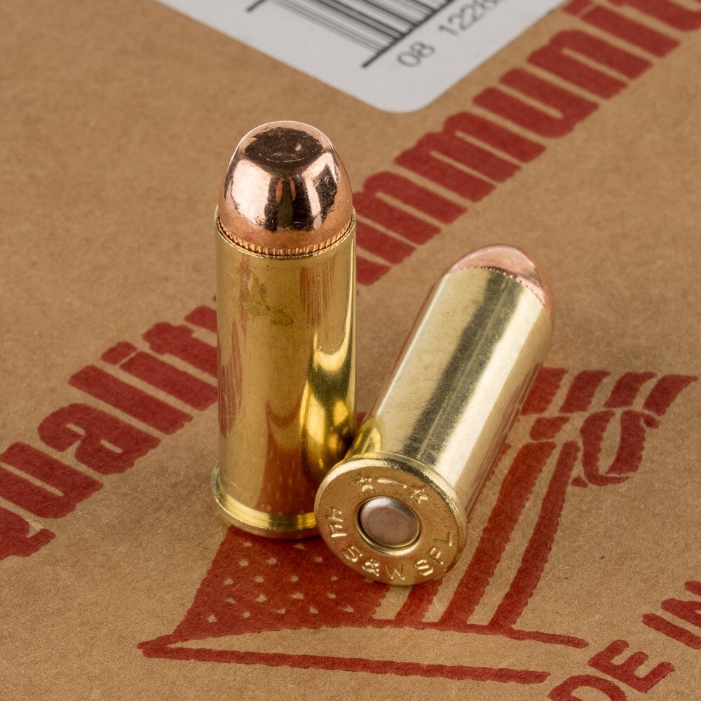 Quality Rounds American Quality .44 Special Ammunition 250 Rounds FMJ 240 Grains