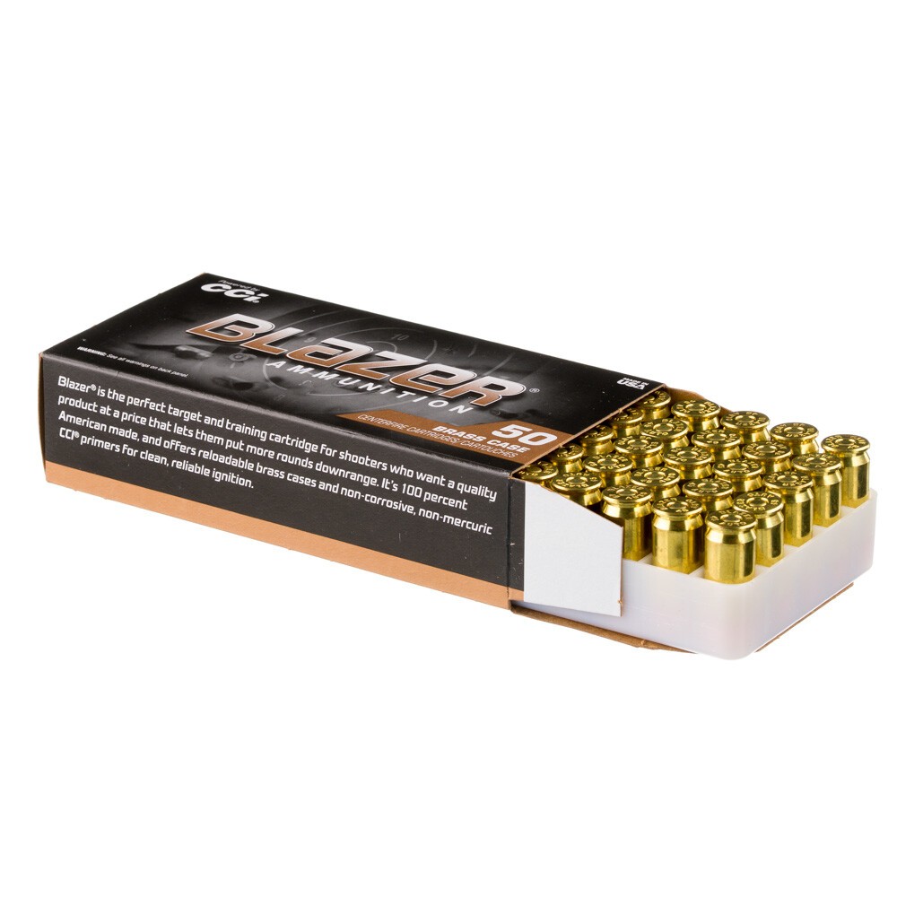 CCI Blazer Brass .45 ACP 50rds FMJ 230grs 5230 [FC-76683052308]