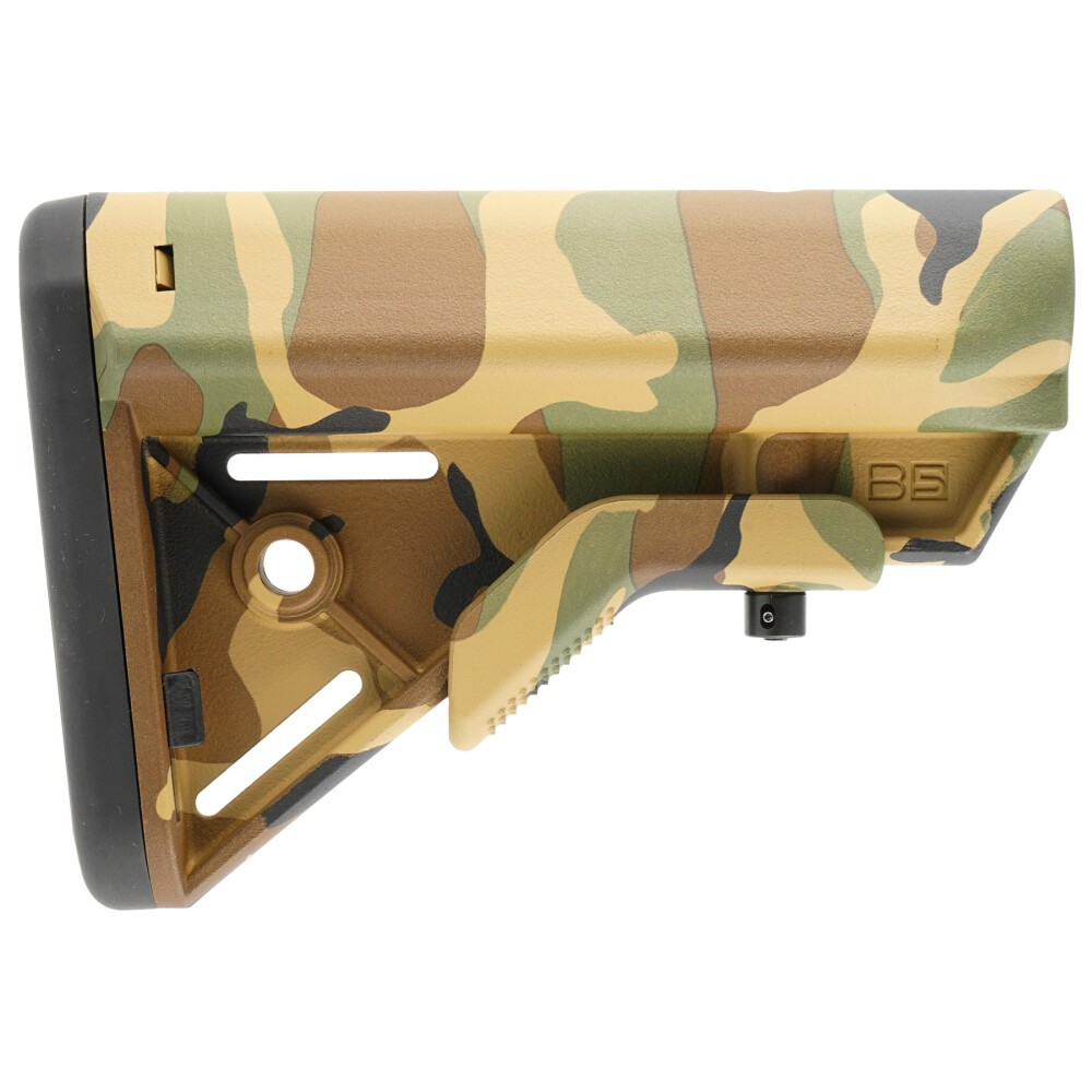 B5 Systems Bravo AR-15 Stock Woodland Camo [814927022621]