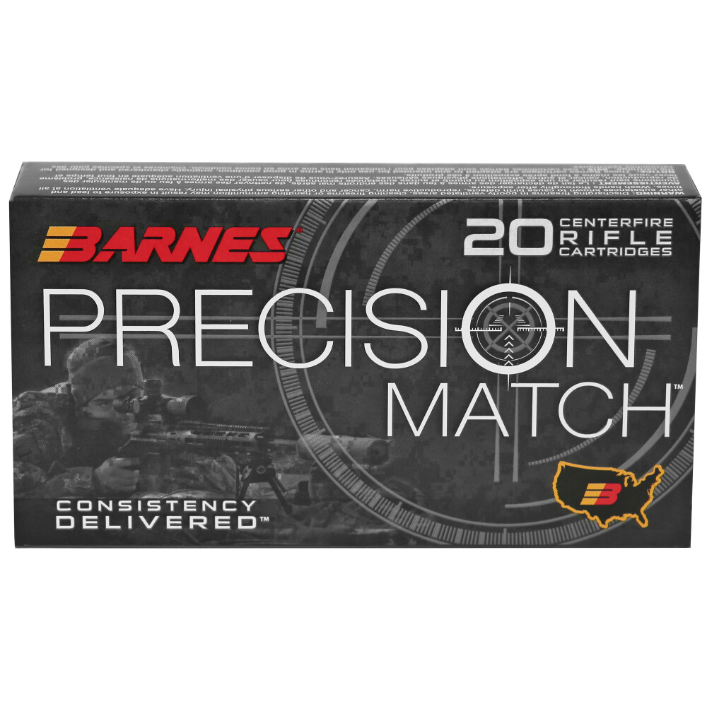 Barnes Precision Match 6.5 PRC Ammo 145 Grain OTM [FC-716876651474]