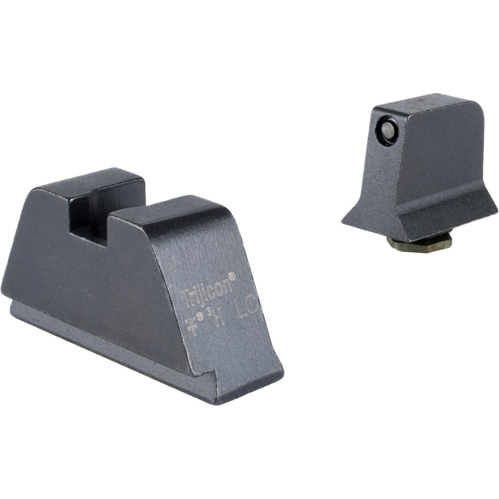 Trijicon Suppressor Sights Glock Std Frame Black Front [719307620636]