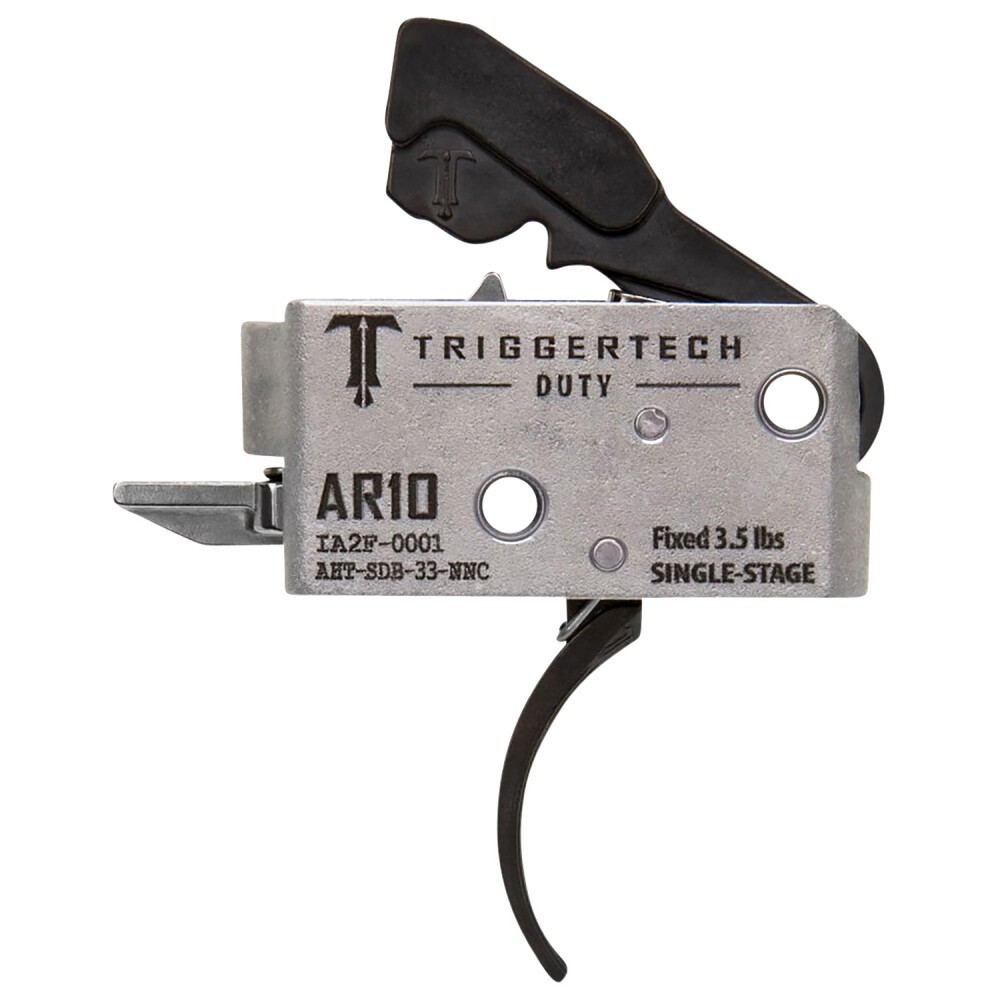 TriggerTech AR-10 Duty Single-Stage Curved Trigger 3.5# [885768003551]