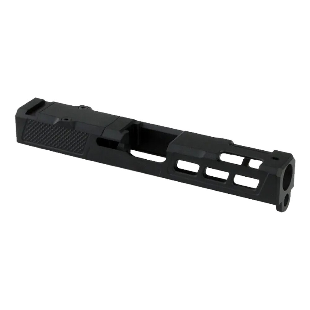 LJ's Parts Complete Slide For Glock 19 Gen 1-3 9mm - RMR Ready, Nitride Black Finish