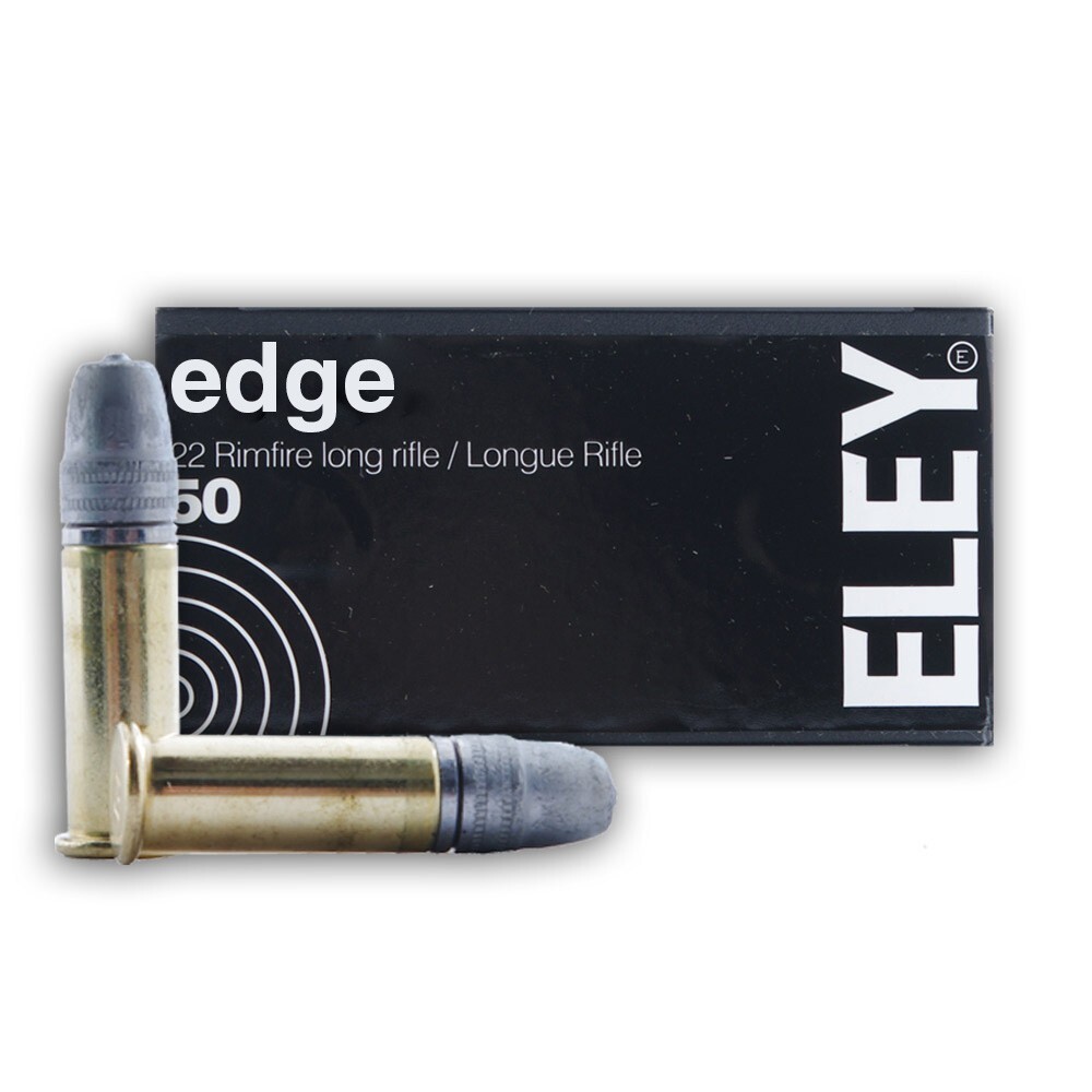 Eley Edge .22 LR 40 Grain Flat Nose 50 Round Box [FC-650911020002]