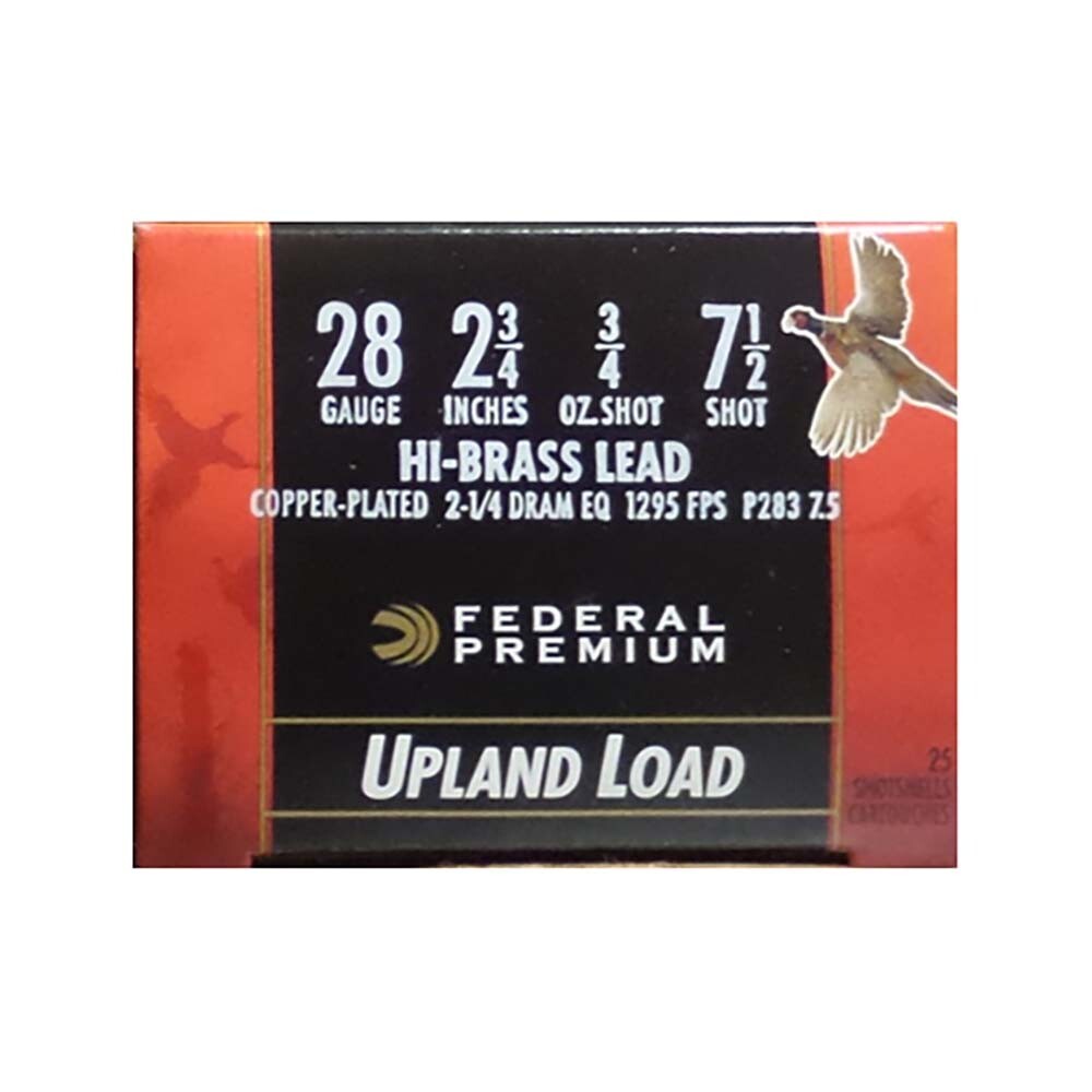 Federal Wing Shok High Velocity Upland Load 28 Gauge Ammunition 2-3/4 ...
