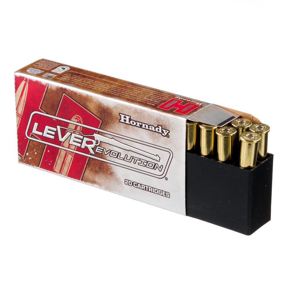 Hornady LEVERevolution .4570 Government Ammunition 200 Rounds FTX 325