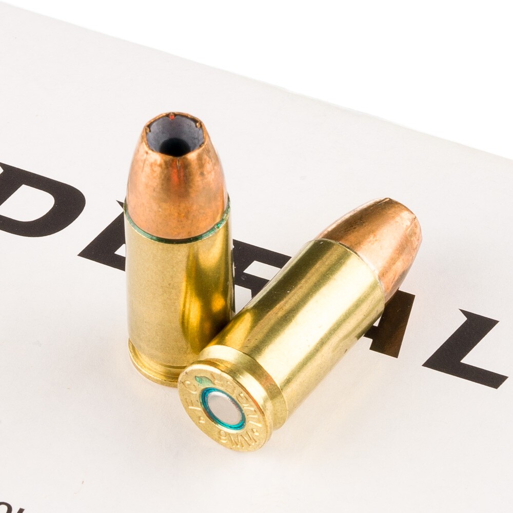 Federal 9mm Luger Ammo 50rds JHP 147gr [FC-29465088576]