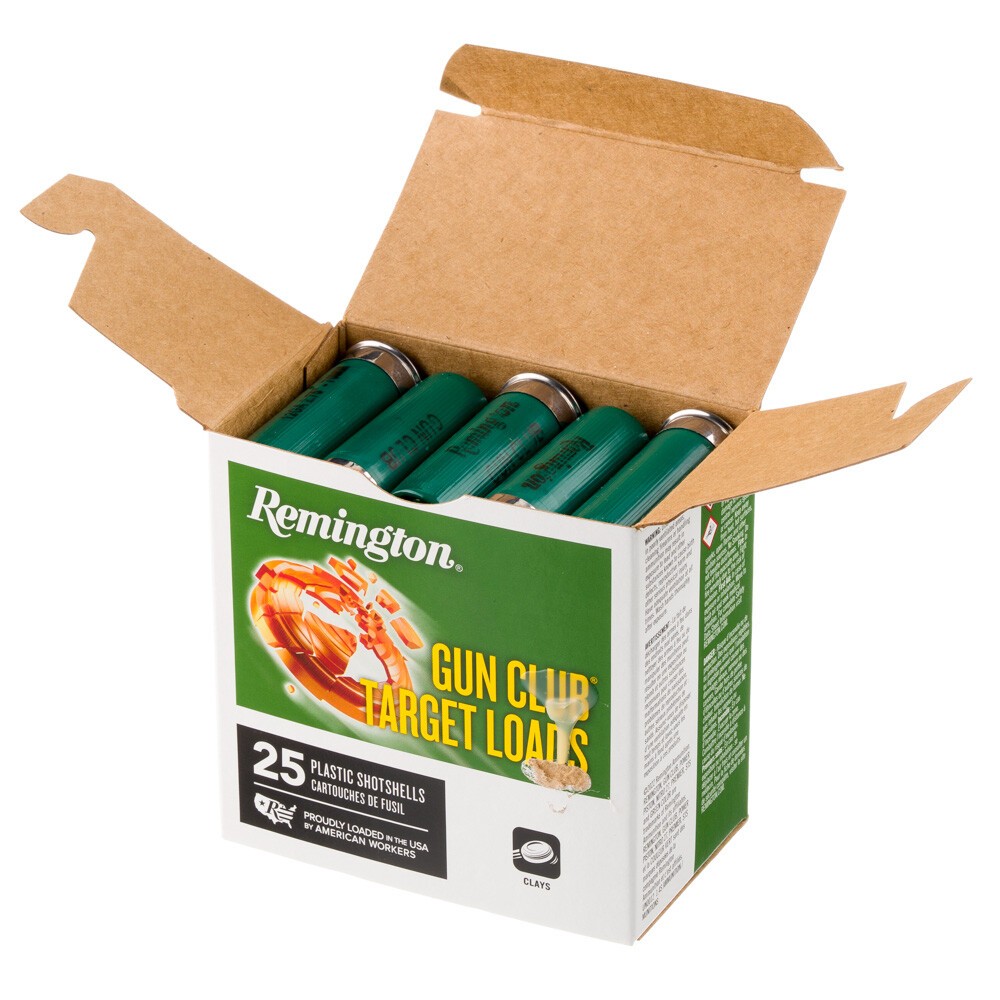 12ga Remington Gun Club #8 1-1/8oz 25rds GC12L8 [FC-47700309606]