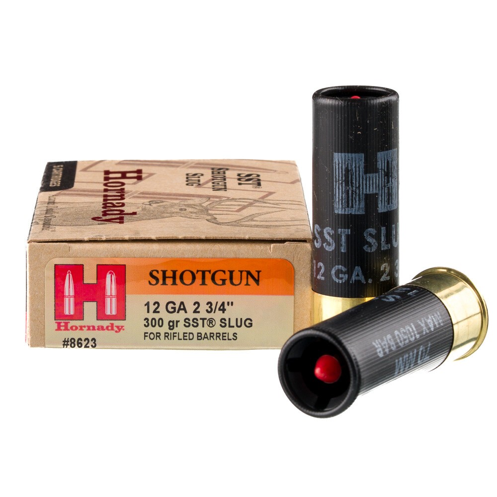 Hornady SST 12 Gauge 2.75" 300 gr FTX Sabot 5 Rounds [FC90255386233]