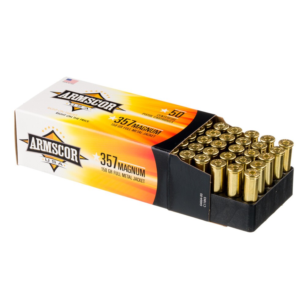 Armscor USA .357 Mag 1000rds FMJ 158gr FAC 357-6N [FC-100812285020983]