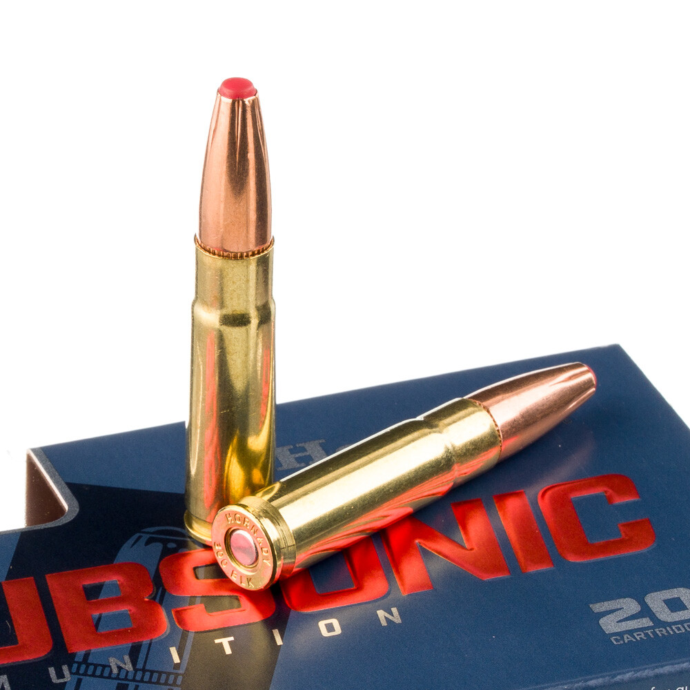 Hornady Subsonic 300 Blackout Ammo 190gr SUB-X 200rds [10090255808770]