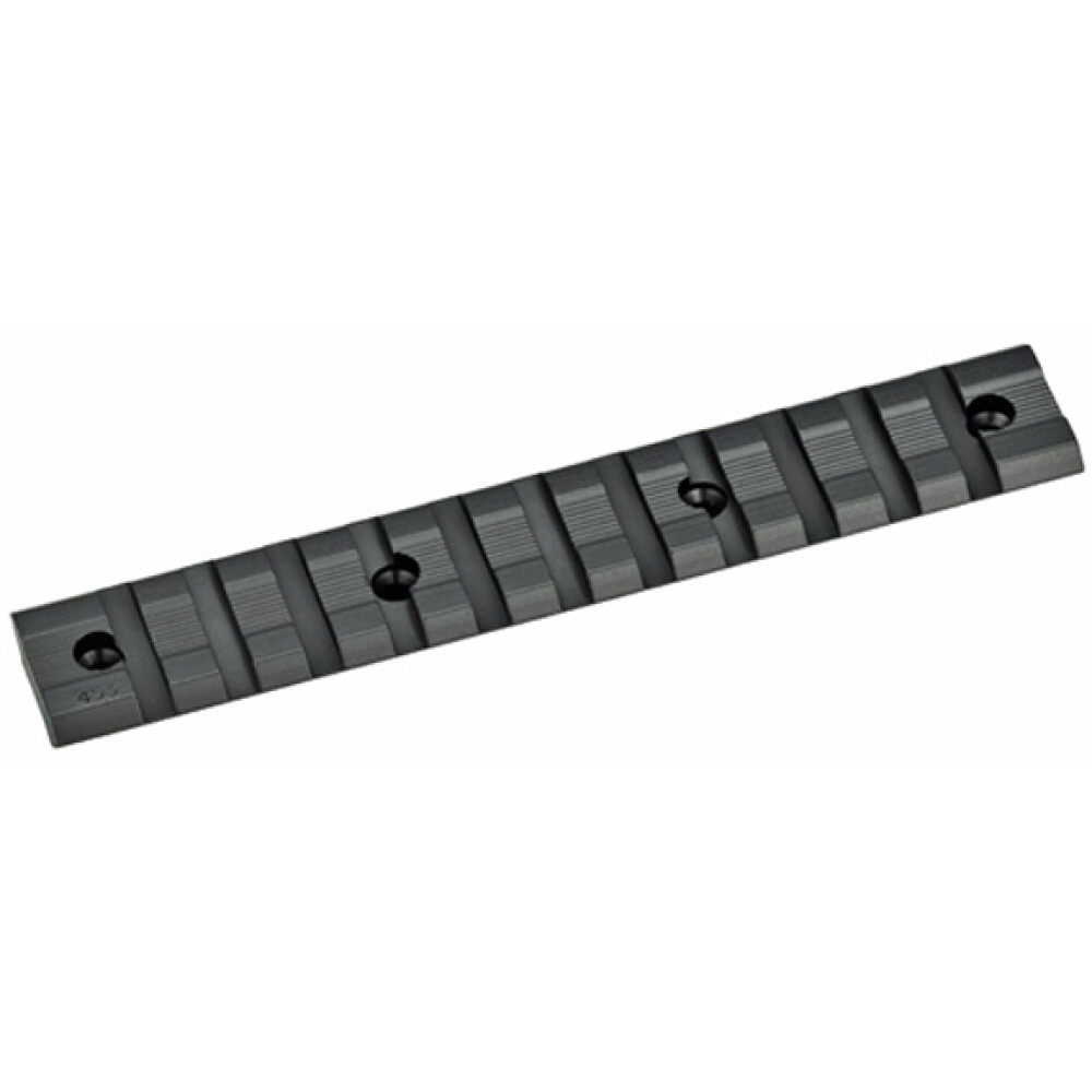 Weaver Savage B.MAG Multi-Slot Scope Base Aluminum Black