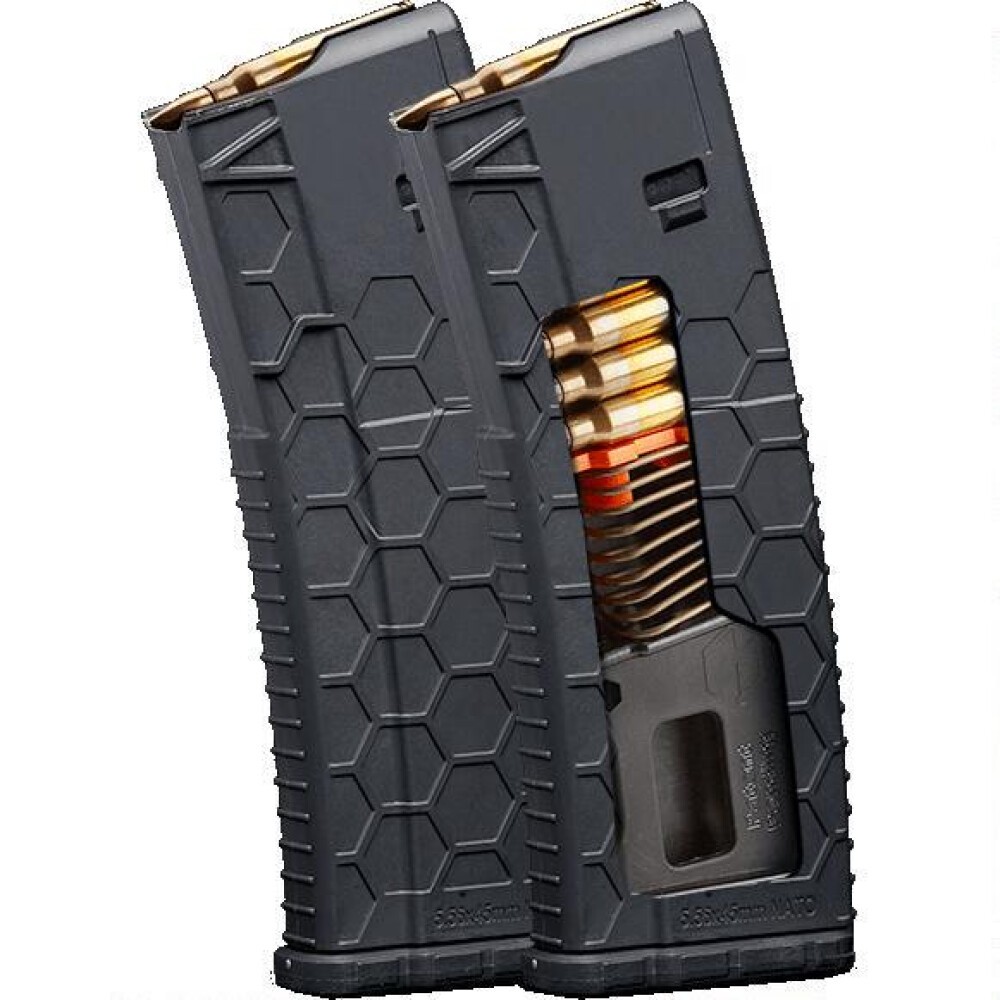 Hexmag 15-Round AR-15 Magazine .223/5.56 Black [FC-85992200669]