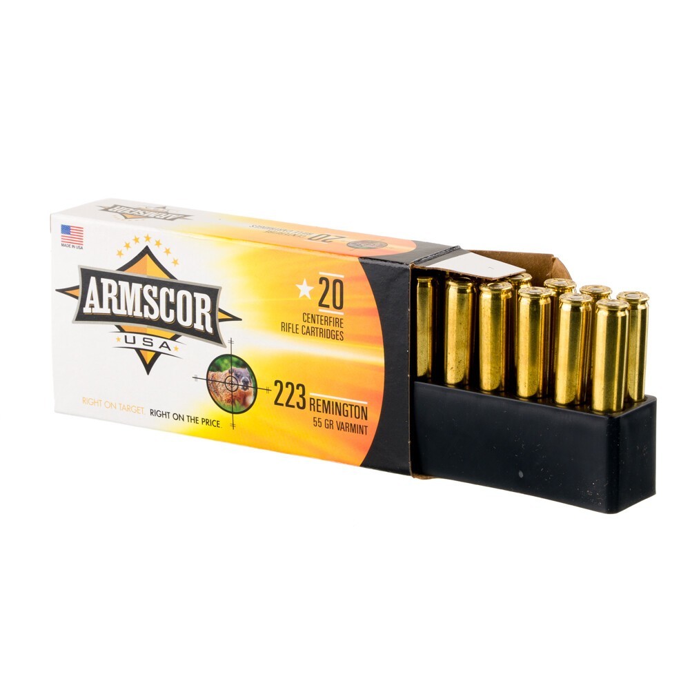 Armscor USA .223 Remington 55gr Polymer Tip 20 Rounds
