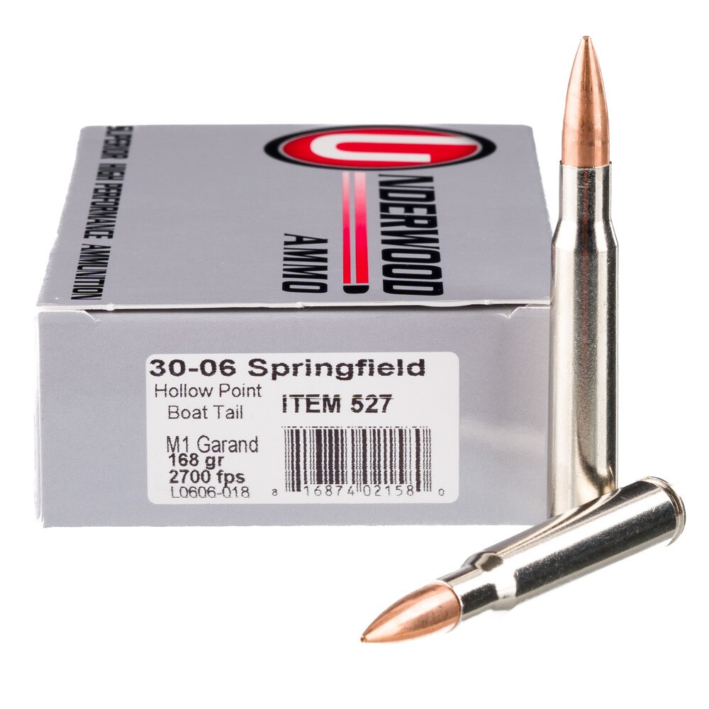Underwood Ammo M1 Garand .30-06 Springfield Ammunition 20 Rounds Match