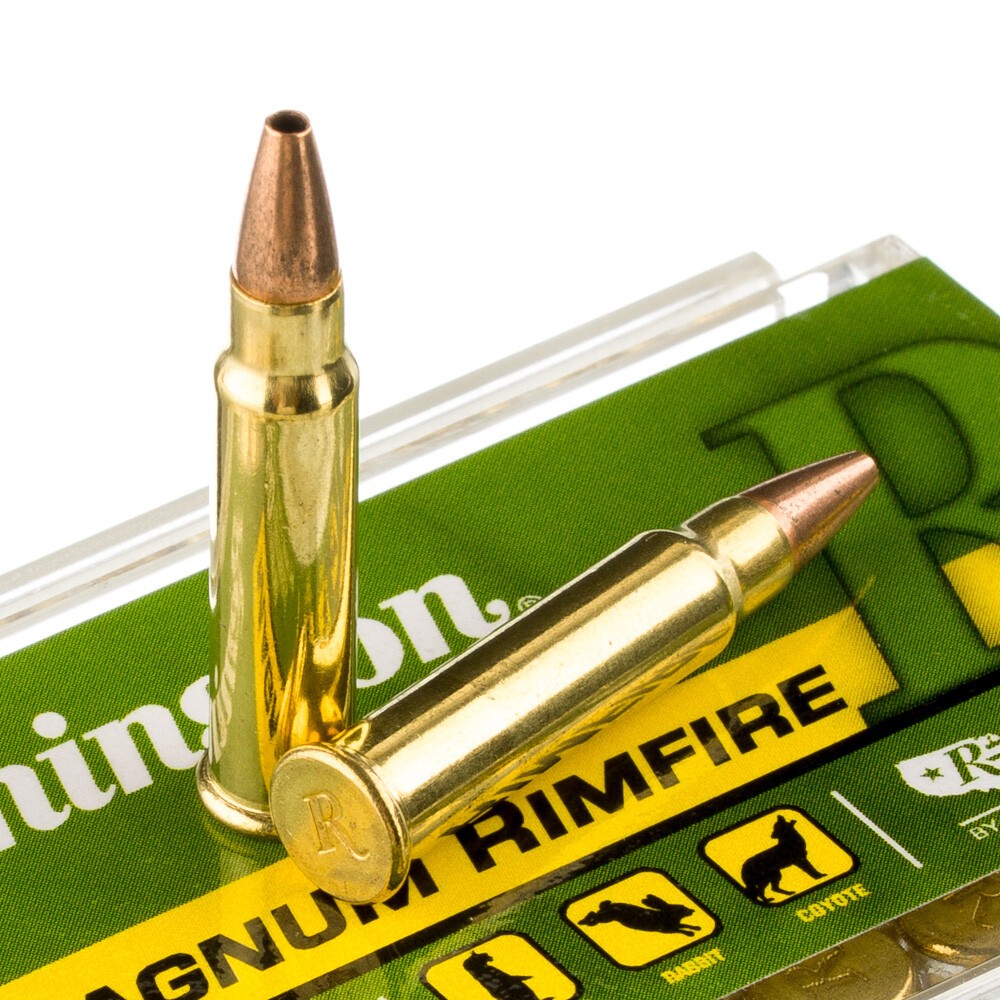Remington Magnum Rimfire .17 HMR Ammo 17 Grain JHP [FC-47700495804]