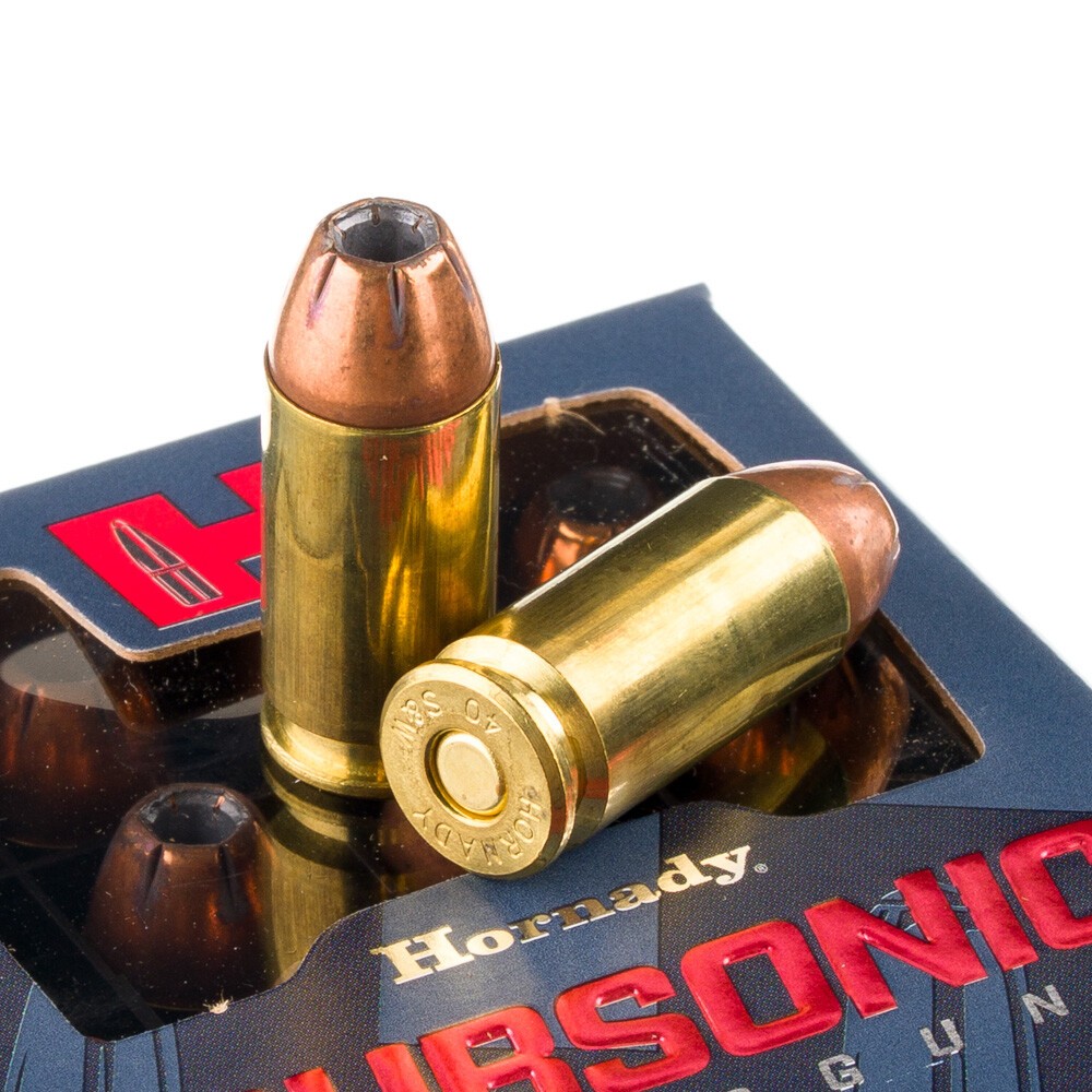 Hornady Subsonic .40 S&W Ammo 20rds XTP 180gr [FC-90255913699]