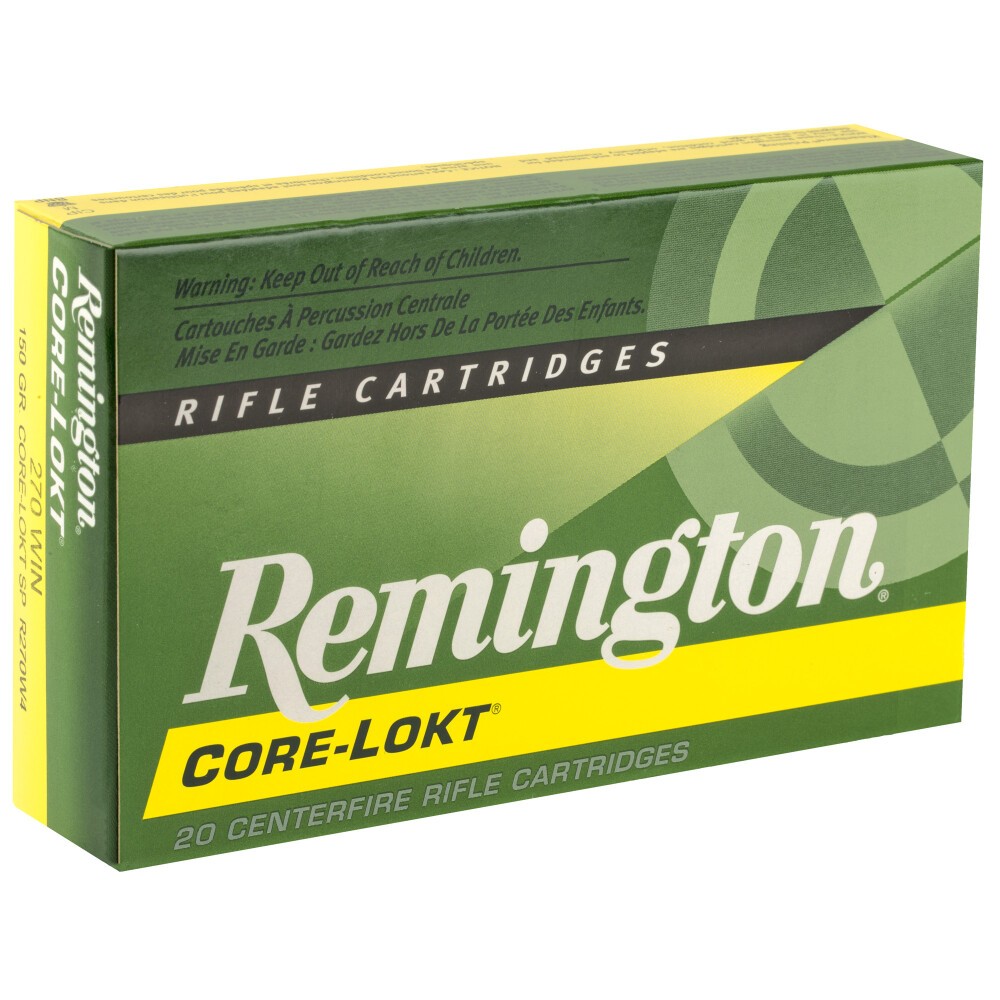 Remington .270 Win CoreLokt PSP 150 Gr 20 Rnds [FC47700053103]