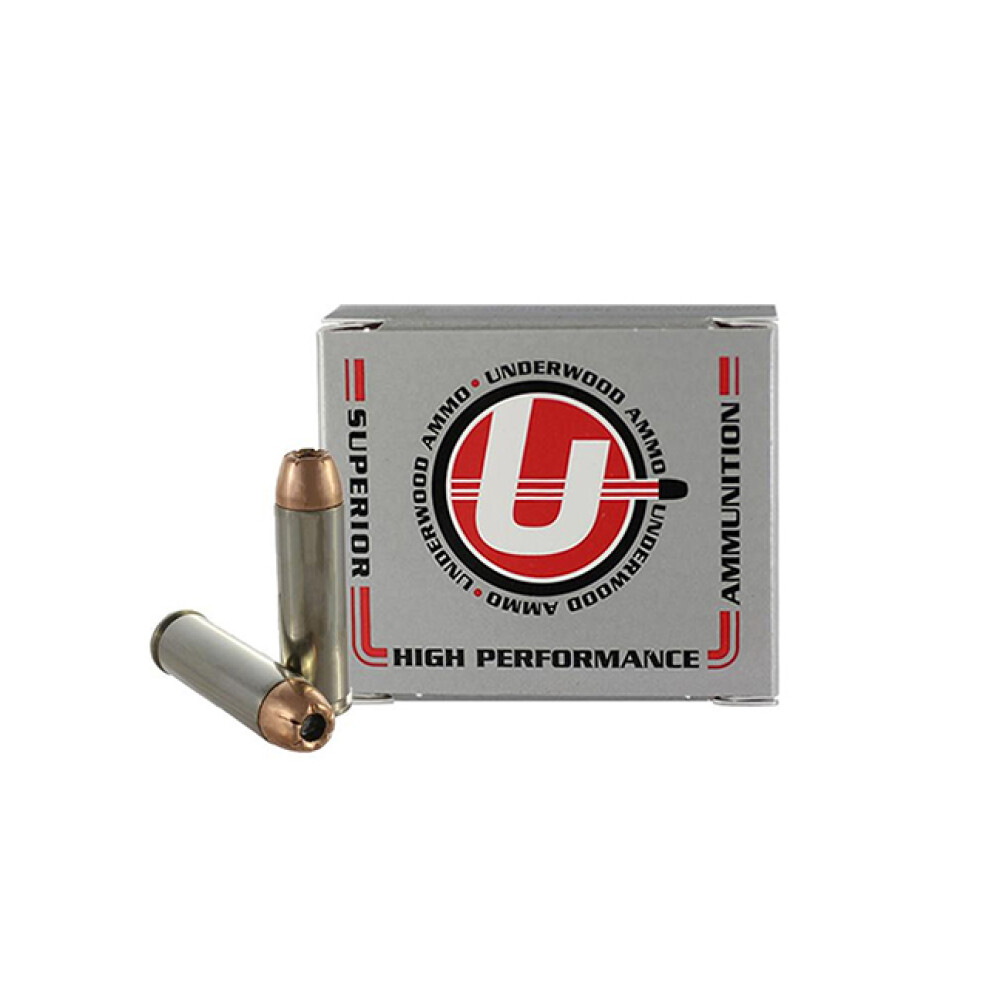 Underwood .500 S&W 350gr XTP JHP Ammo Devastating Stop [816874021078]
