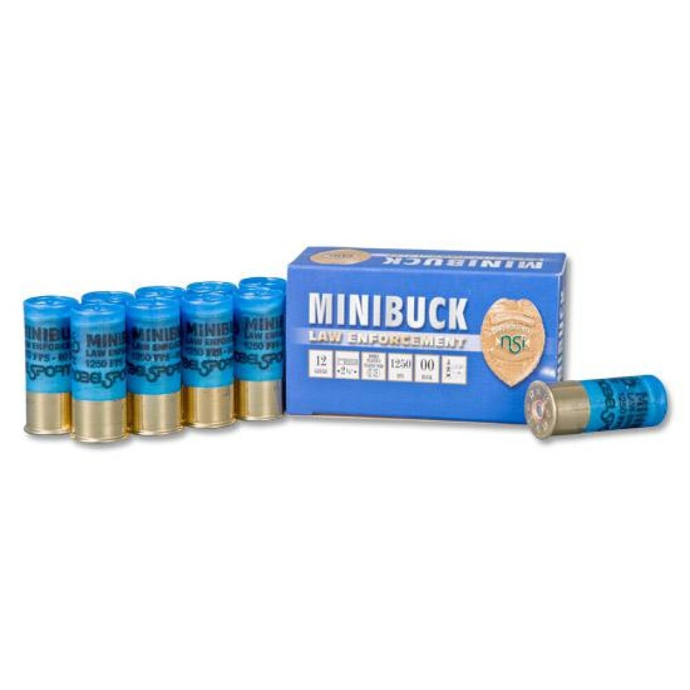 NobelSport MiniBuck LE 12 Gauge 10 Rounds 2-1/4