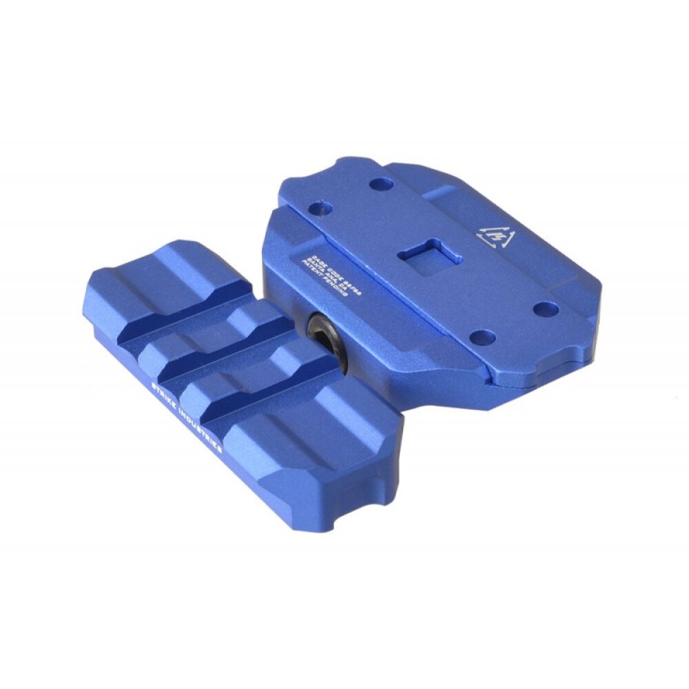 Strike Industries R.EX Riser Picatinny Optic Mount Blue [708747547825]
