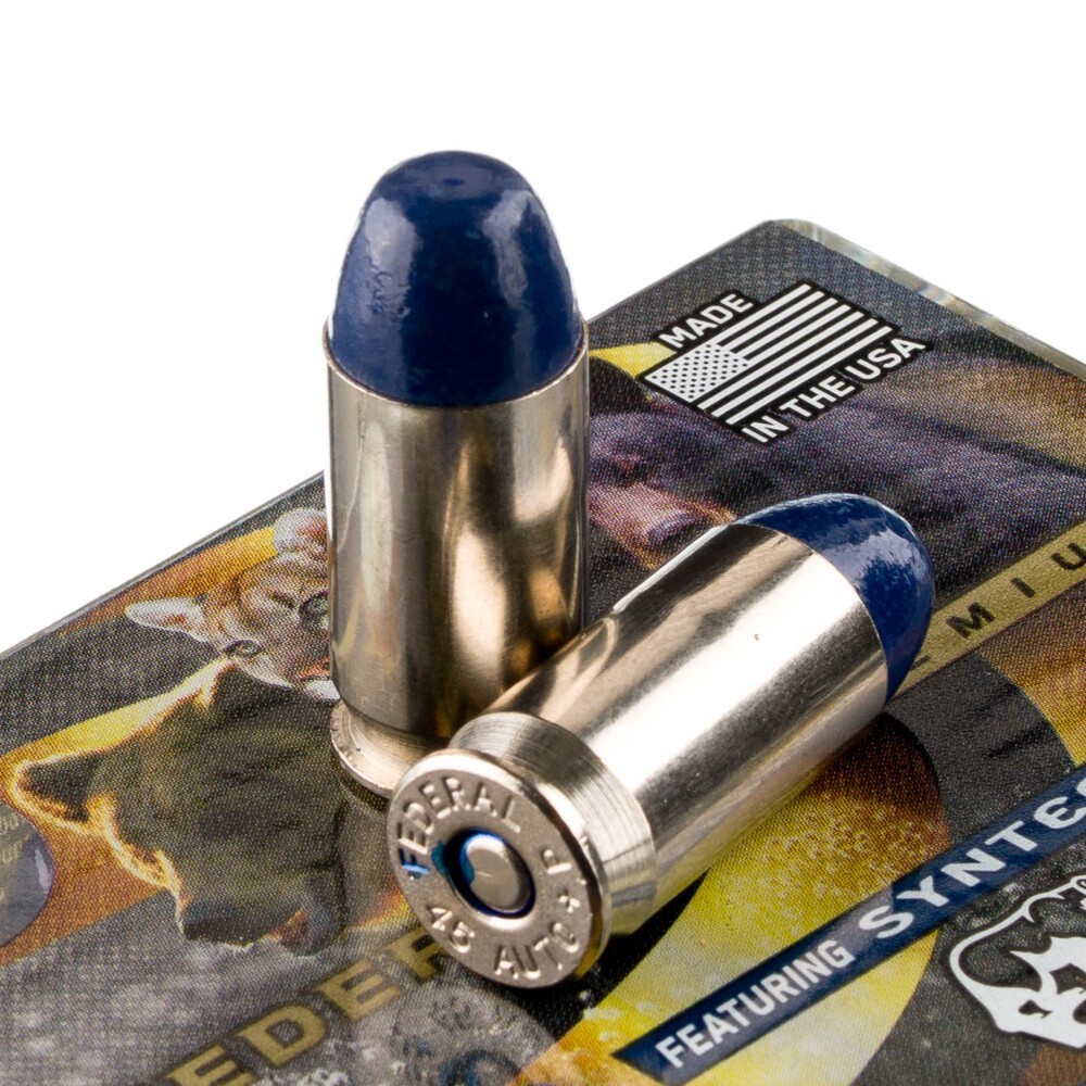 Federal .45 ACP +P Ammunition 20 Rounds Hard Cast 240 Grains