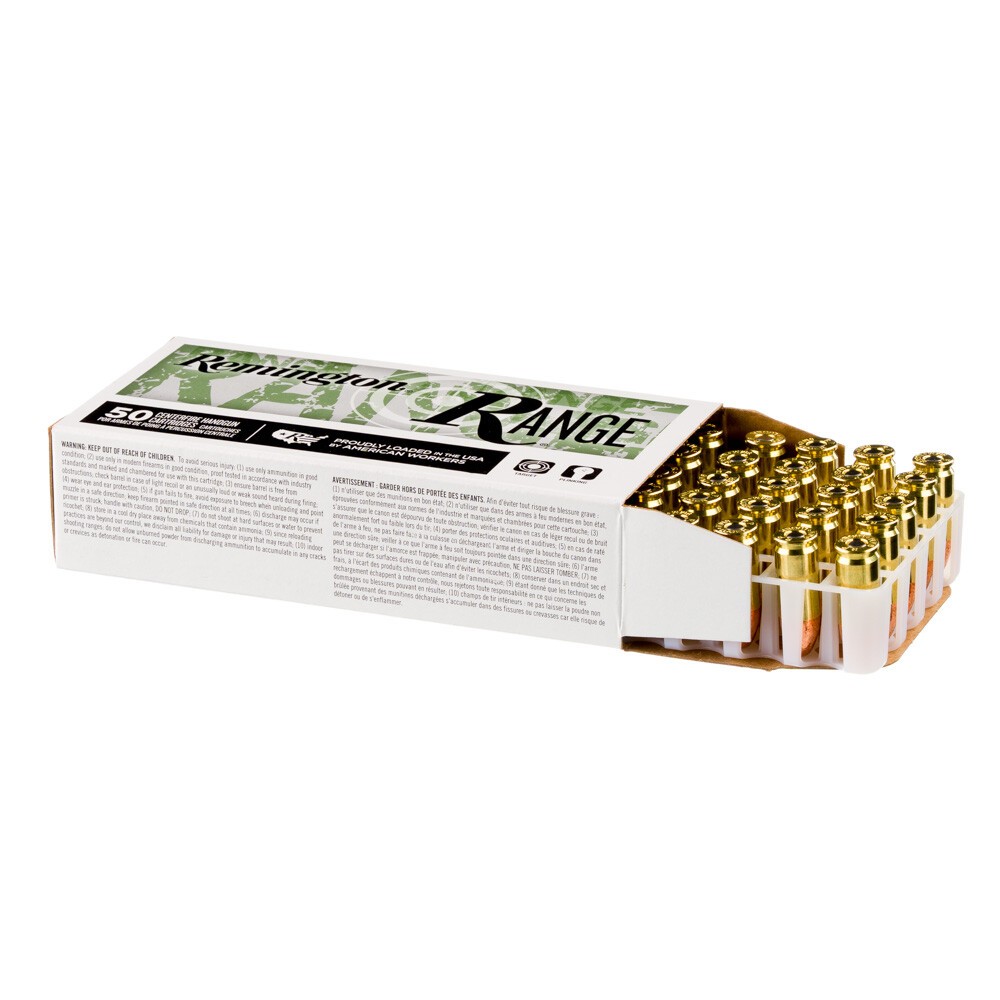 Remington Range 9mm Luger Ammo 115 Grain FMJ [FC-47700661209]