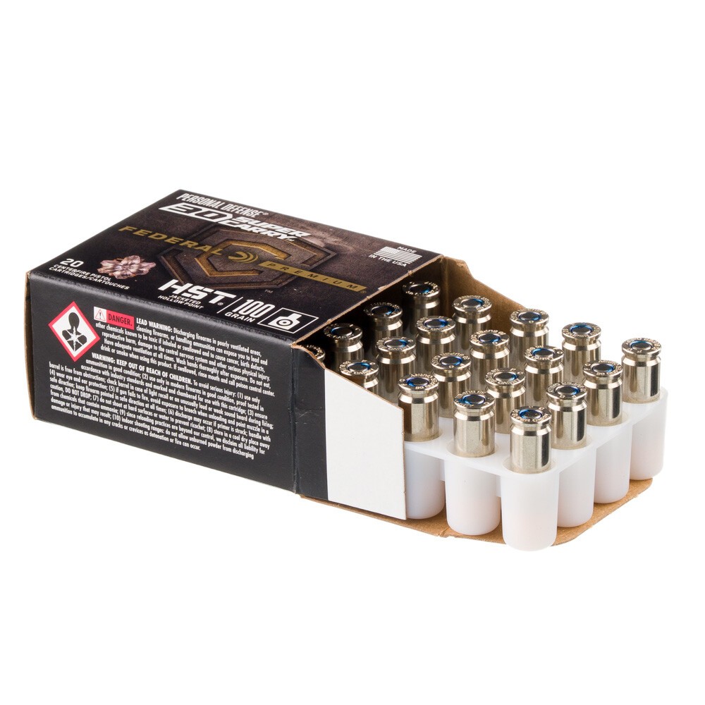 Federal HST .30 Super Carry 100gr HST JHP [FC-604544669961]
