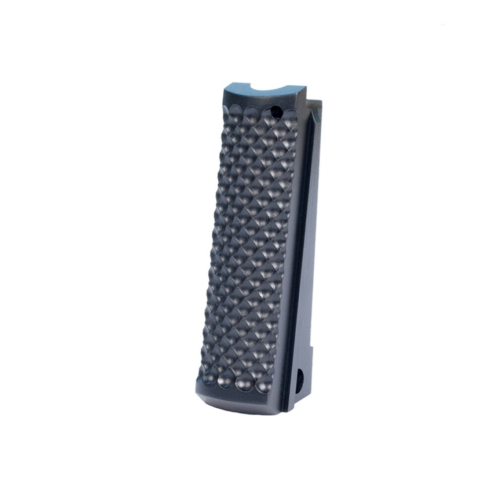 Ed Brown 1911 Mainspring Housing – Stainless Steel Chainlink Pattern, .45 ACP, Made In USA (817C)