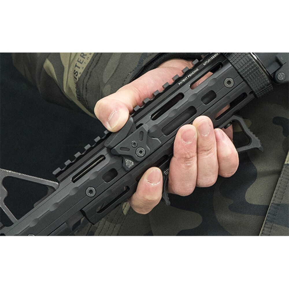 Leapers UTG MLOK Angled Index Mount, Matte Black [4717385554924]