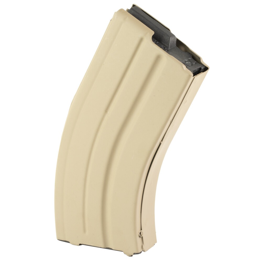 ASC AR-15 Magazine 7.62x39 20 Rounds Stainless Steel Flat Dark Earth ...