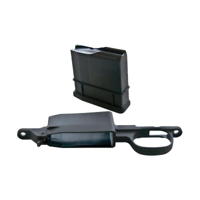 Legacy Sports International AmmoBoost Remington 700 Detachable Magazine Conversion Kit .270 Win/.25-06 Rem/.30-06 Spring 5 Round Magazine with Floor Plate Polymer Black 