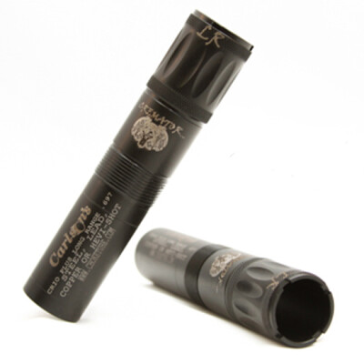 Carlson's 12 Gauge Cremator Extended Non-Ported Choke Rem Choke Stainless Steel Black 11635