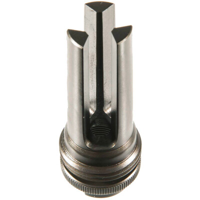 SilencerCo AR-10 ASR 3-Prong Flash Hider Suppressor Mount 7.62 NATO 5/8"x24 Thread Steel Matte Black