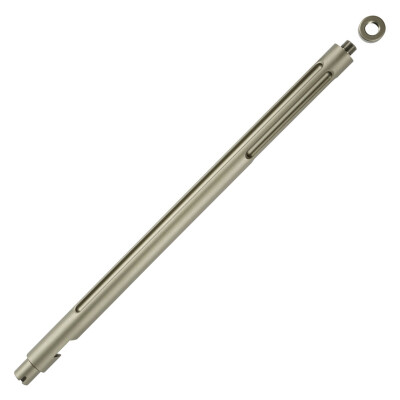 Tactical Solutions X-Ring Fluted 16.5" 1/2x28 TPI Threaded .920" Bull Barrel Upgrade for Ruger 10/22 Rifles Matte Green 1022 THD-04