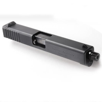 Tactical Solutions TSG-22 Rimfire Conversion Slide .22 Long Rifle Threaded Matte Black Finish for Glock 19/23