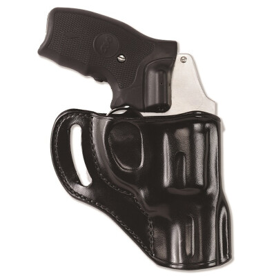 Galco Hornet Colt Cobra/Agent/Detective Special, Ruger SP101 2.25" Belt Holster Right Hand Leather Black HT118B