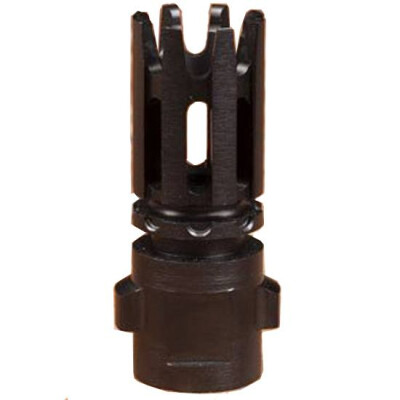 Gemtech Quickmount AR-15 Flash Hider 1/2x28 Steel Matte Black QM-G5-FH