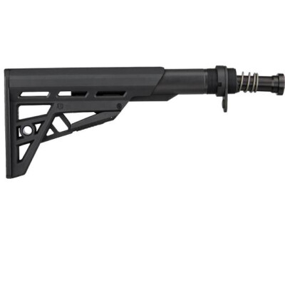 ATI TactLite AR-15 Mil-Spec Stock and Buffer Tube Assembly Package, Black