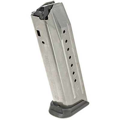 Ruger American Pistol Magazine 9mm Luger 17 Rounds Stainless Steel 90510
