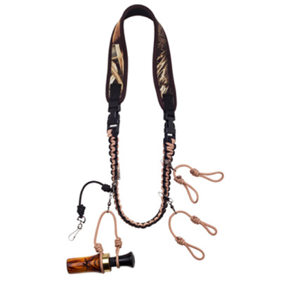 Duck Commander Cut Em Lanyard Duck Call Holder Camo