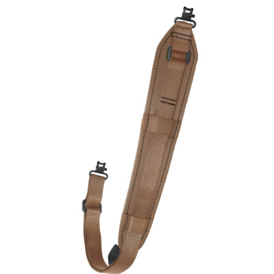 Outdoor Connection Original Padded Super Sling Adjustable Length Coyote Brown with Talon Swivels AD-20950