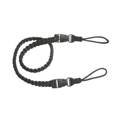 The Outdoor Connection Paracord Bino-Strap Quick Disconnect Buckles 32.5" Black